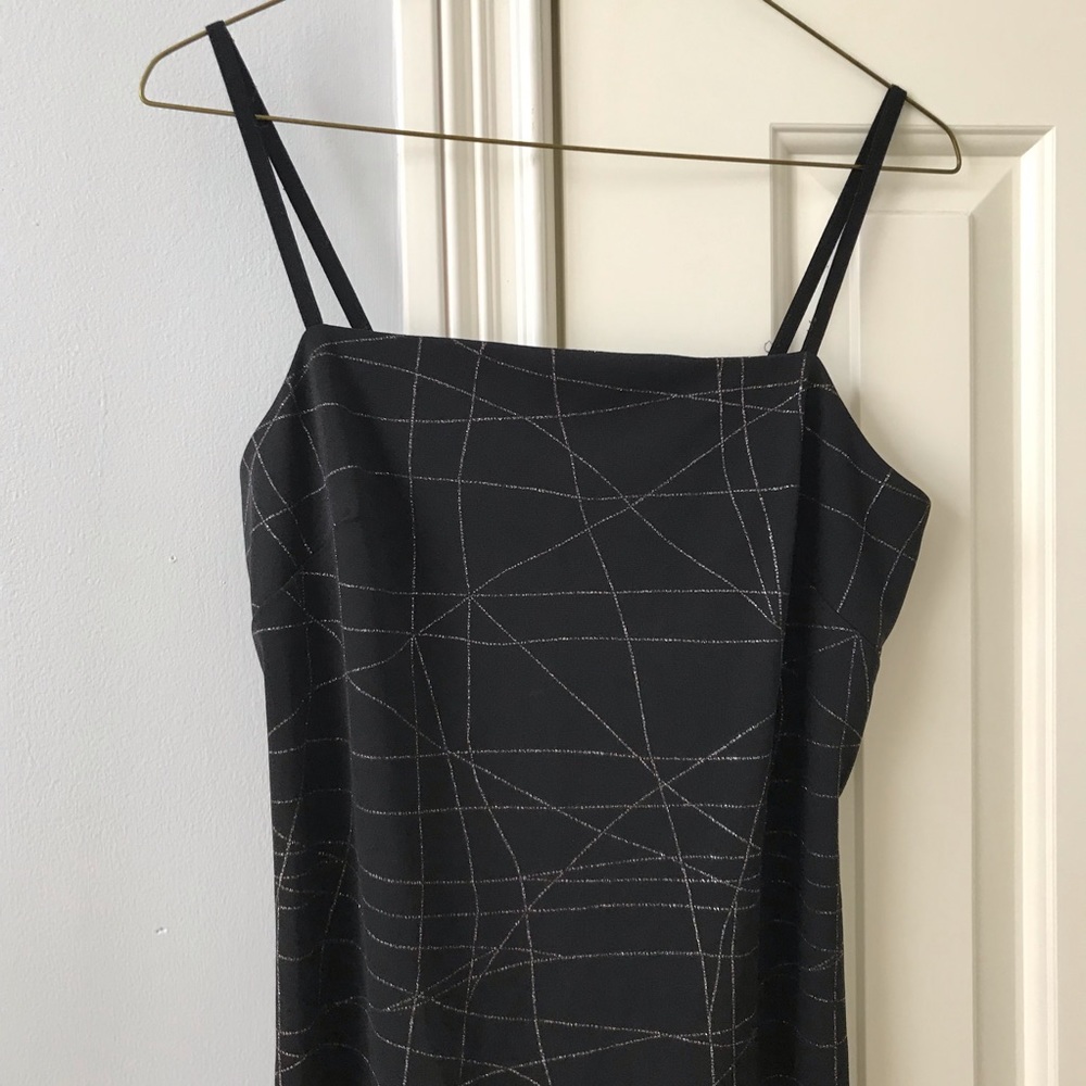 Sparkly Little Black Dress